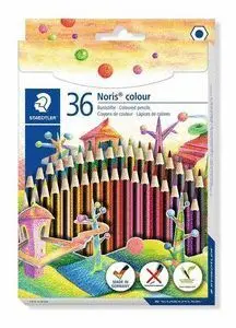 Lapiz Colores Noris Colors C/36 Surtidos Hexagonal