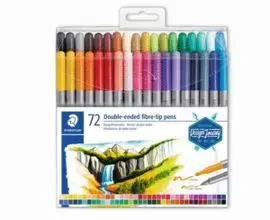 Rotulador Staedtler Doble Punta 3200 72 uds