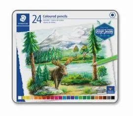 Lapices de Colores Staedtler Estuche Metal 146C 24