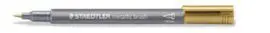 Marcador Staedtler Metallic Brush 8321 Oro
