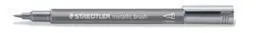 Marcador Staedtler Metallic Brush 8321 Plata