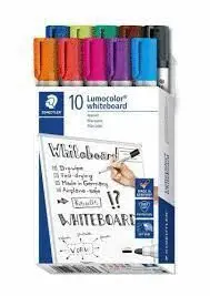 Rotulador Lumocolor Whiteboard Marker 351 10 Color