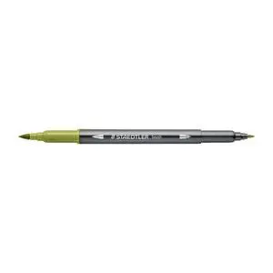Rotulador Staedtler Doble Punta Pincel 3001 Verde