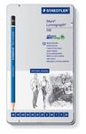 LAPIZ STAEDTLER MARS LUMOGRAPH 12 GRADUACIONES BLA