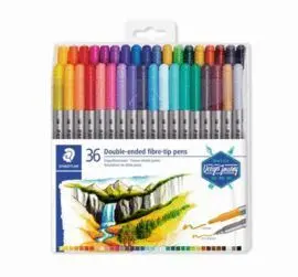 Rotulador Staedtler Doble Punta 3200 36 uds