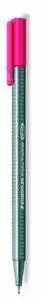 Rotulador Triplus Fineliner 334 Rojo Burdeos