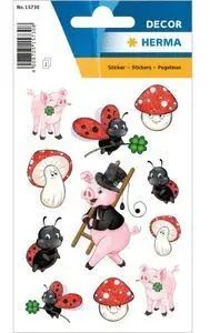 Pegatinas Decor Lucky Charm Glittery