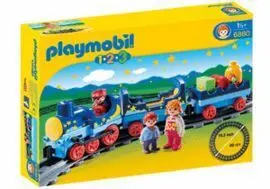 Playmobil 1. 2. 3 Tren con Vias 6880