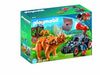 PLAYMOBIL COCHE CON TRICERATOPS 9434