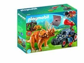 Playmobil Coche con Triceratops 9434