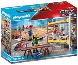Playmobil Andamio con Obreros