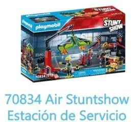 Playmobil Air Stuntshow Estacion de Servicio