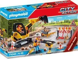 Playmobil Construccion de Carreteras