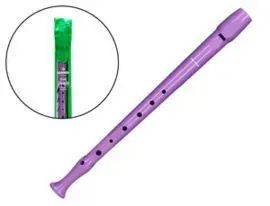 Flauta Hohner 9508 Malva Funda Verde