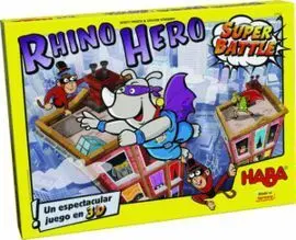 Juego Haba Rhino Hero-Super Battle