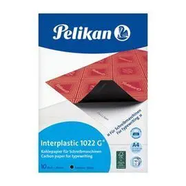 Papel Carbon Pelikan Iplastic 1022G 10H Negro
