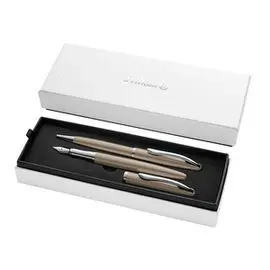 Set Boligrafo y Pluma Pelikan Jazz Noble Pardo