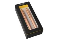 Set Pluma y Boligrafo Eleganza Diamond Rose