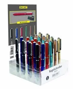 Expositor 18 Boligrafo Online Mini Portemonnaie Su