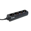 REGLETA EQUIP 4 TOMAS SHUCKO TOMA IEC CABLE 1.1M