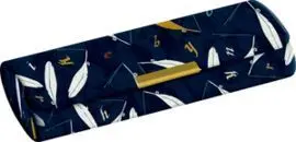 Estuche Gafas Amantes de la Lectura Plumas