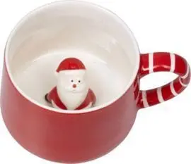 Taza de Porcelana 6 Modelos Surtidos Navidad