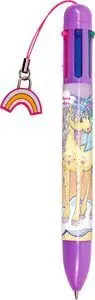 Boligrafo 6 Colores Unicornio