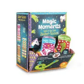 Expositor 21 Calcetines Magicos Fluorescentes Tall