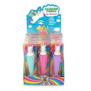Expositor 12 Goma de Borrar Helado Unicornio