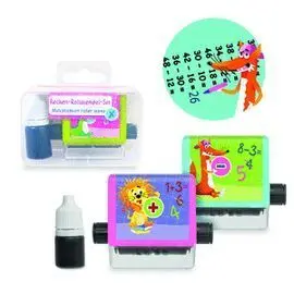 Set Sellos Rodantes Matematicos 2 Pzas 3 Modelos S