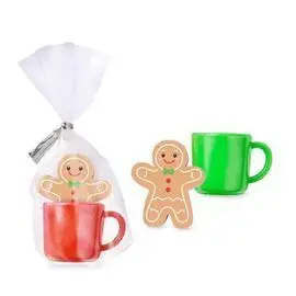 Expositor 18 Gomas Galleta de Jengibre con Taza