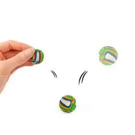 Bola 12 Pelotas de Goma Surtidas