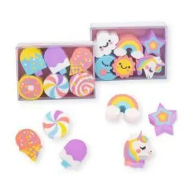 Set 6 Gomas Unicornio y Dulces