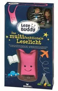 Linterna de Lectura Infantil Lese Buddy Rosa