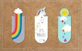 Marcapaginas Magnetico It´s Magic 6 Unidades
