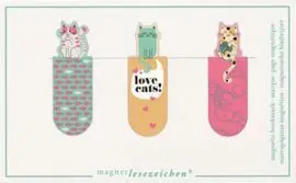 Marcapaginas Magneticos Gatos