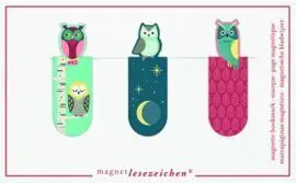 Marcapaginas Magneticos Buhos