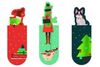 MARCAPAGINAS MAGNETICOS PERROS NAVIDAD 6 UNIDADES
