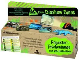Expositor 12 Linternas Diapositivas Dinosaurios