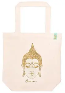 Bolsa de Tela de la Compra Algodon Org. Buda