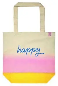 Bolsa Tela de la Compra Algodon Org. Happy