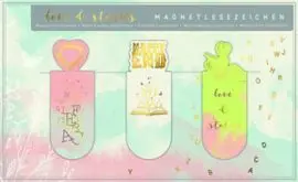 Marcapaginas Magneticos Love Stories 6 Unidades