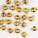 Cascabel Metal Oro 12Mm 10Mm 8Mm 30 uds