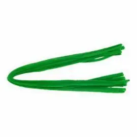Varillas Chenille Verde 50Cm X 0. 6 mm 15 Unidades