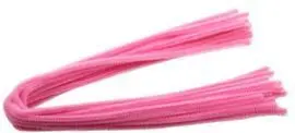 Varillas Chenille Color Rosa 15 Piezas
