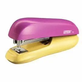 Grapadora Pequeña F6 Rapid Rosa
