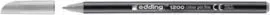Rotulador Edding 1200 Gris Plata