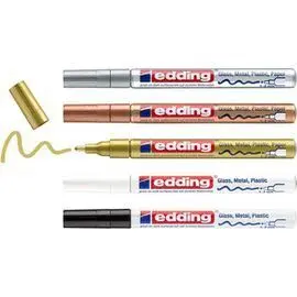 Rotulador Edding 751 Blister 3 Colores Metalizados