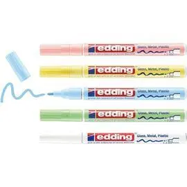 Rotulador Edding 751 Blister 5 Colores Pastel