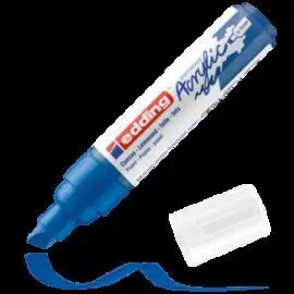 Marcador Acrilico Edding 5000 Trazo Grueso Azul Ge